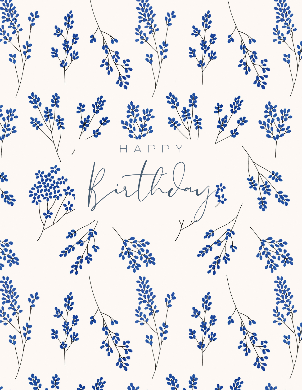 Happy Birthday - Greeting Card