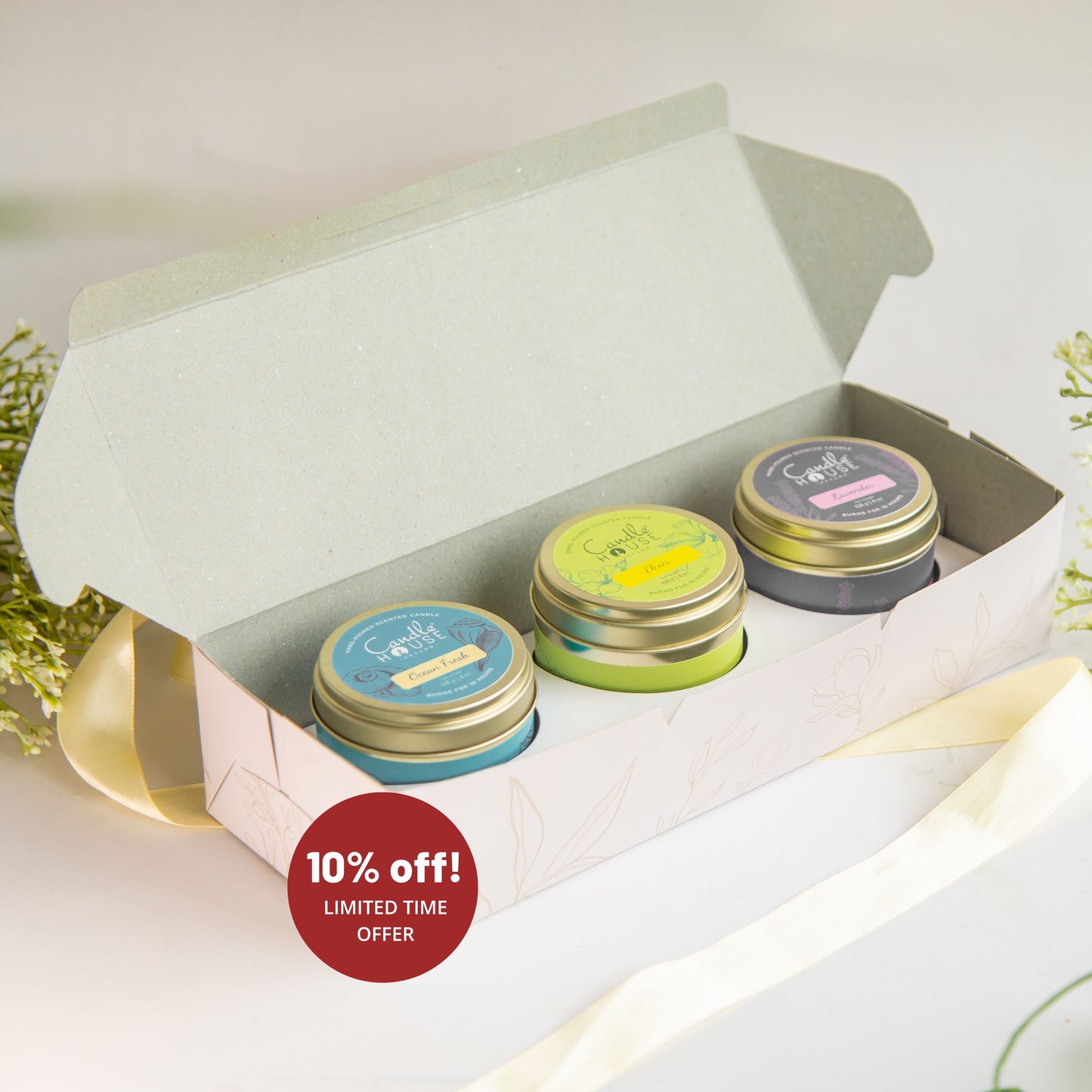 3-Tin Tall Gift Set