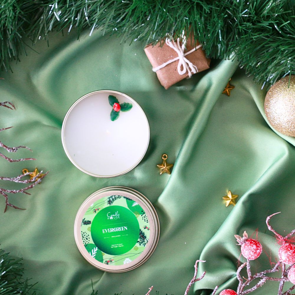 Evergreen Tall Tin- SALE!