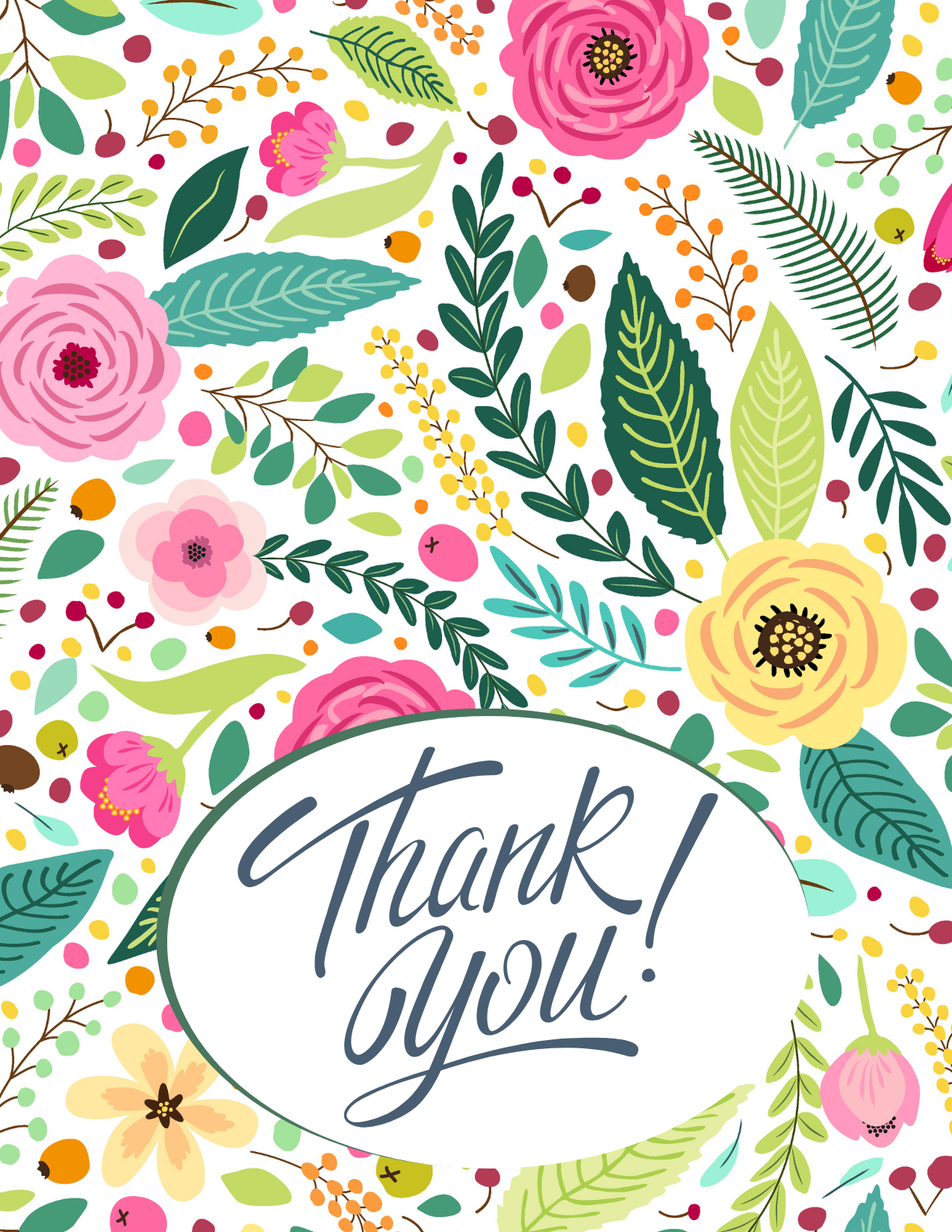 Thank You! - Greeting Card