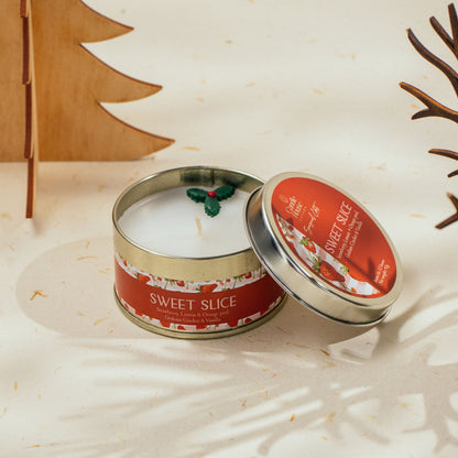 Sweet Slice Seasonal Regular Tin Candle