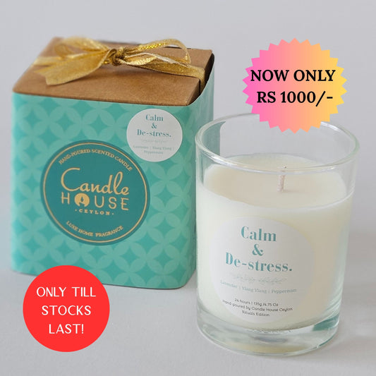 Calm and Destress Candle- SALE!