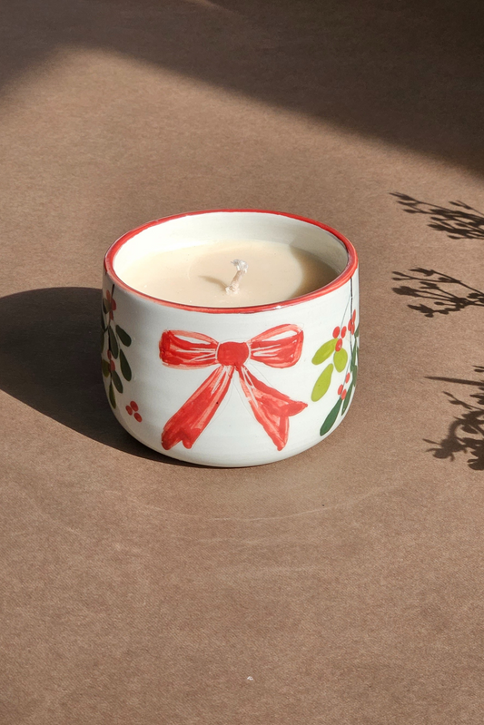 Single Wick Ceramic Design 2 - White Birch