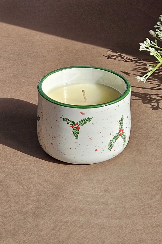 Single Wick Ceramic Candle - OUD Vanilla