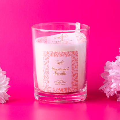 Peppermint Vanilla Luxe Candle