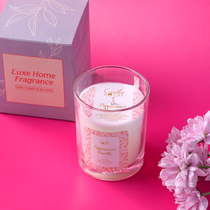 Peppermint Vanilla Luxe Candle