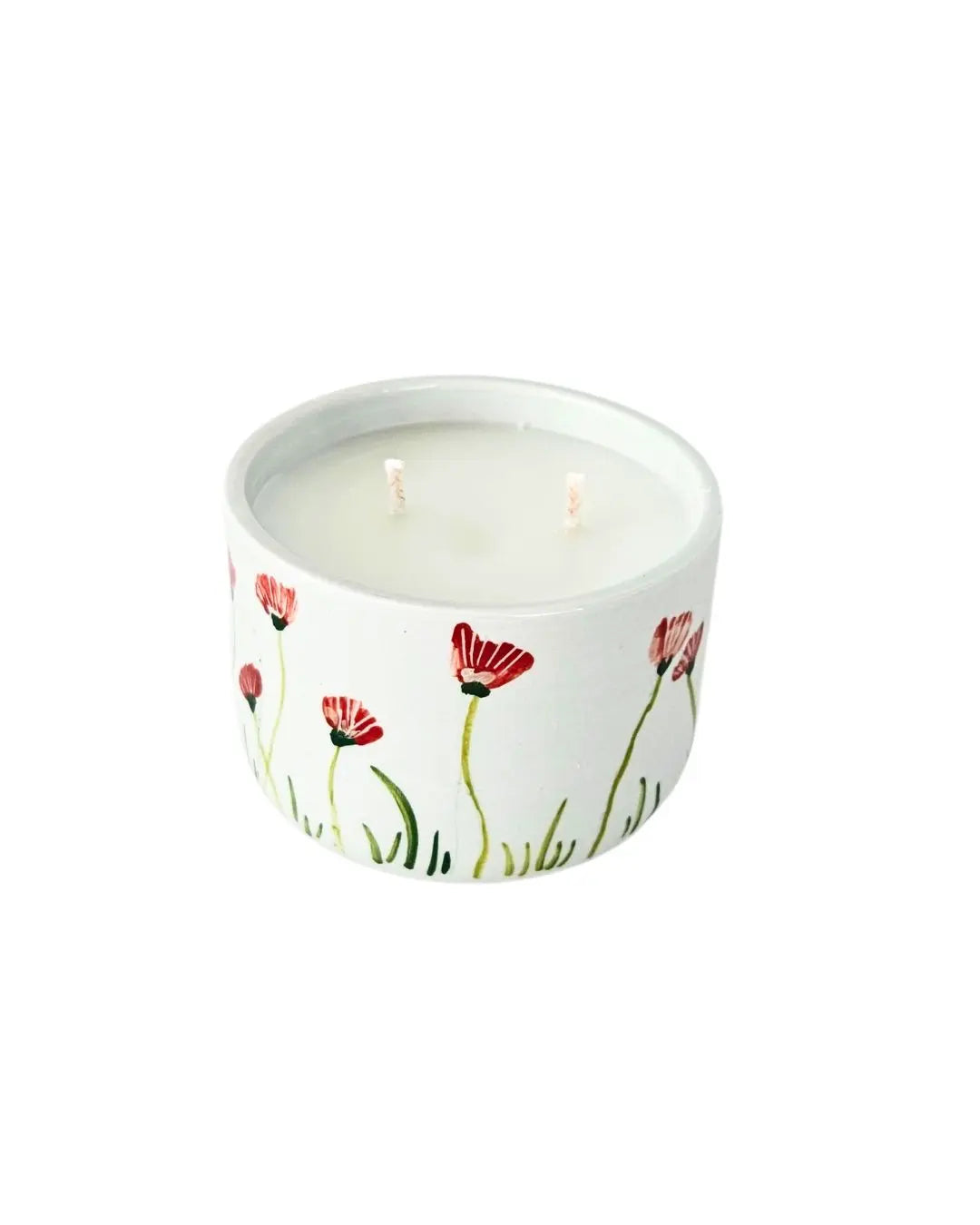 Ceramic Candle - Frosted Berry