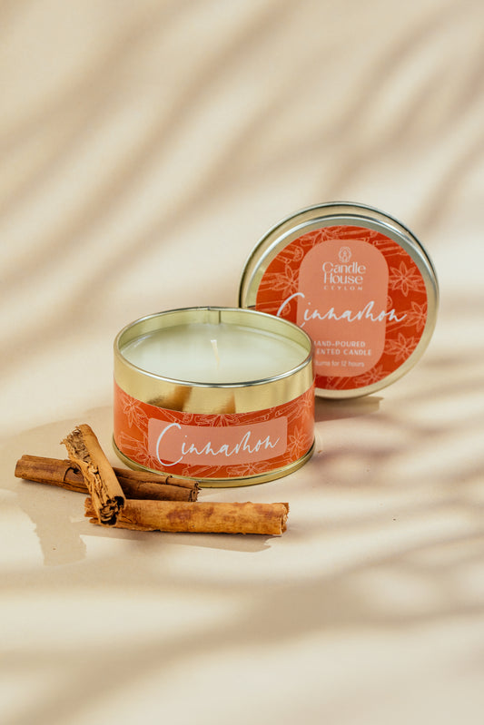 Cinnamon Regular Tin Candle