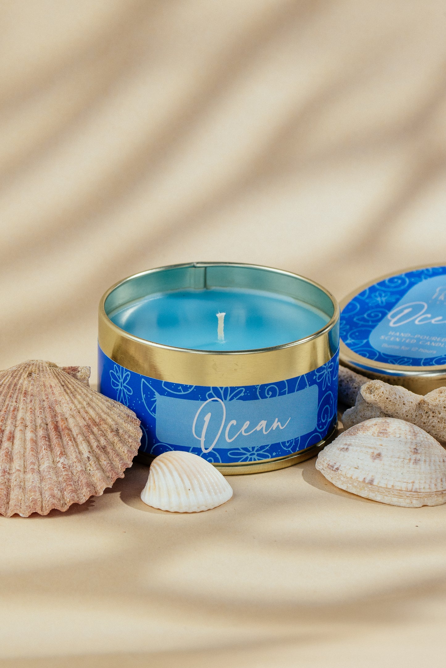 Ocean Fresh Regular Tin Candle