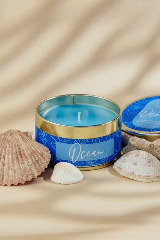 Ocean Fresh Regular Tin Candle