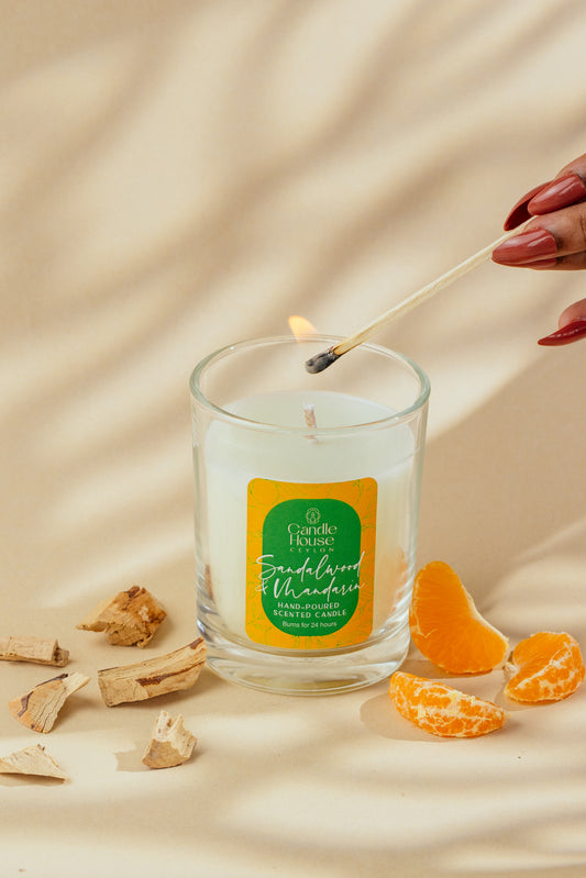 Sandalwood & Mandarin Luxe Candle
