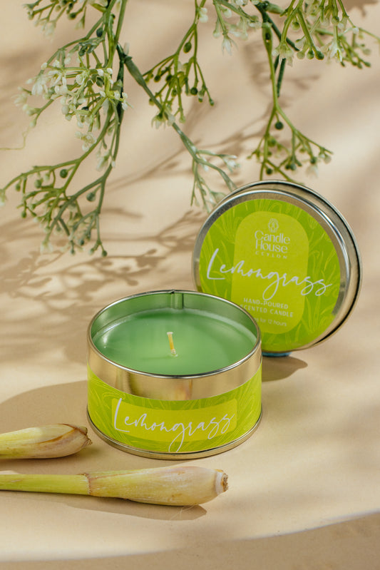 Lemongrass Regular Tin Candle