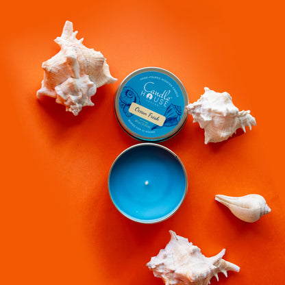 Ocean Fresh Regular Tin Candle