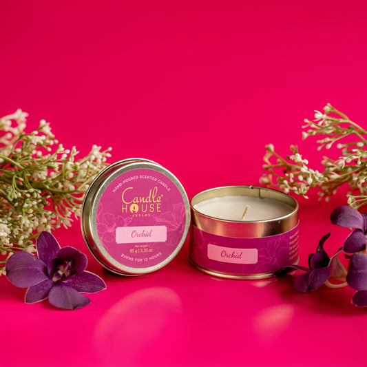Orchid Regular Tin Candle