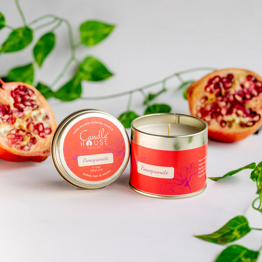 Pomegranate Tall Tin