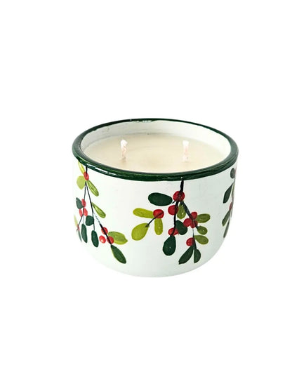 Ceramic Candle- Vanilla (Design 1)