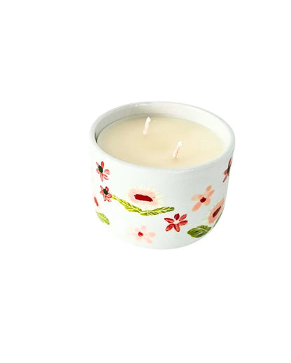 Ceramic Candle- Vanilla (Design 2)