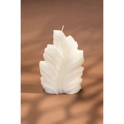 Large Leaf Candle