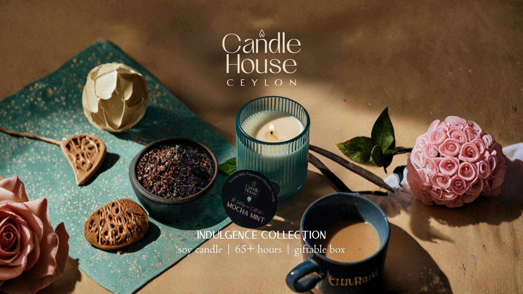 Indulgence soy candle colleection