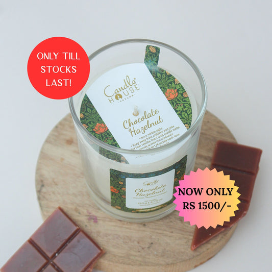 Chocolate Hazelnut Luxe Candle (Limited Edition)- SALE
