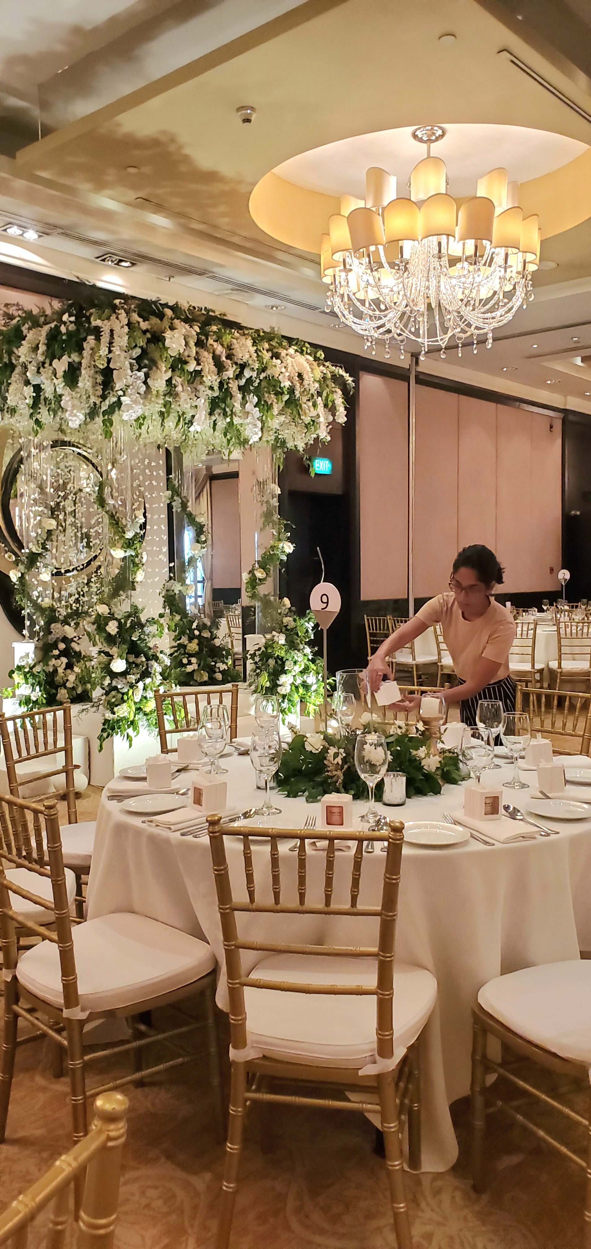 Candlelit table styling with Candle House Ceylon candles
